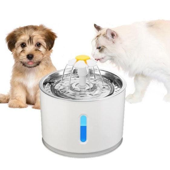 Fonte de Água para Gatos e Cachorros - Bebedouro Elétrico - Movimento Pet 