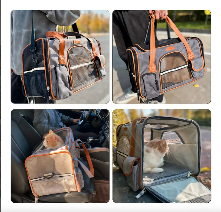 Bolsa Pet Luxo: Conforto Máximo para Viagens e Passeios