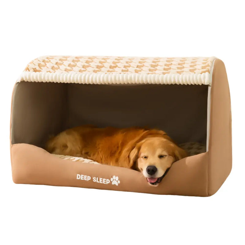 Casinha Pet Conforto Deluxe - Almofada Removível e Sofá Dobrável