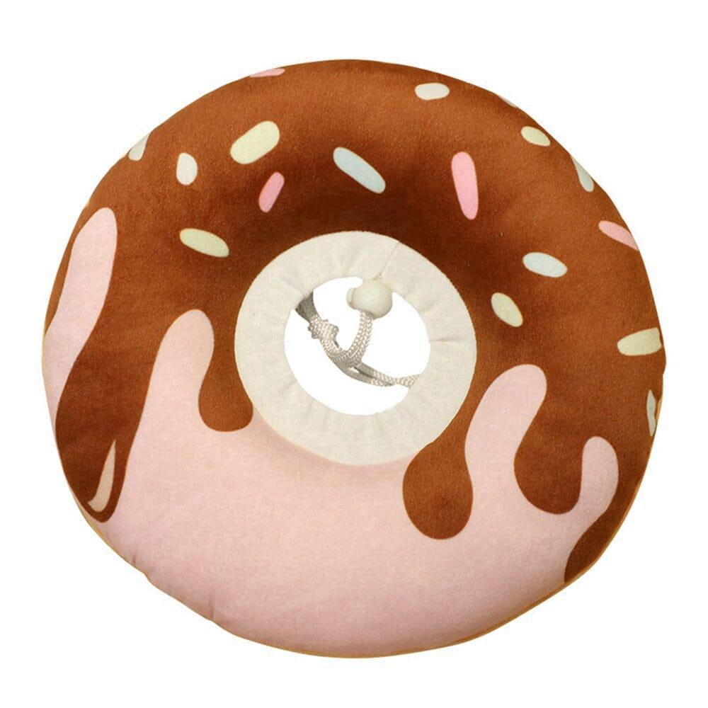 Colar Elizabetano Almofadinha Donuts - Movimento Pet 