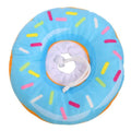 Colar Elizabetano Almofadinha Donuts Movimento Pet Azul PP 