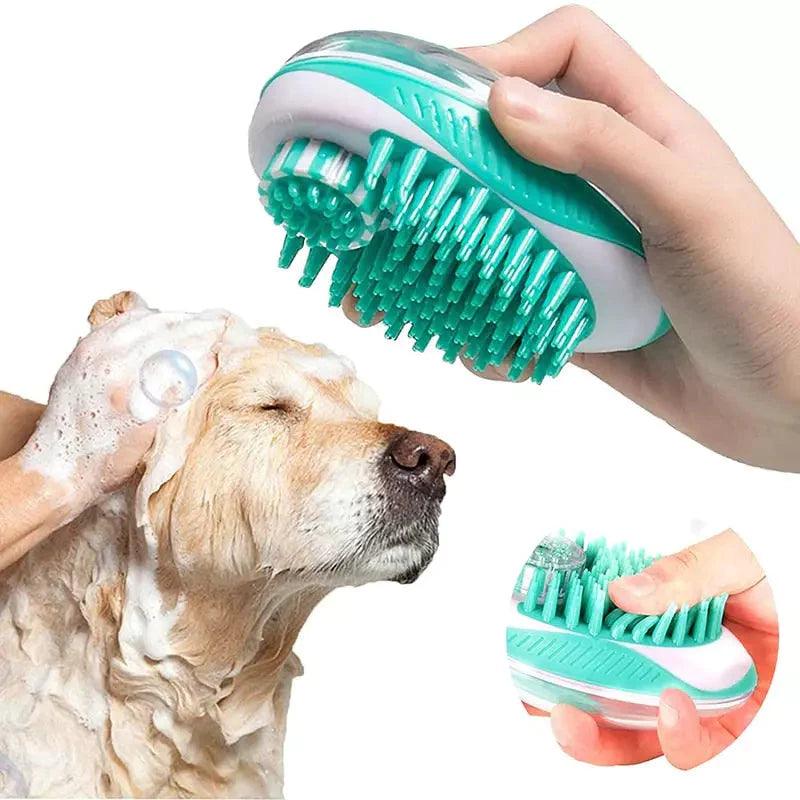 Escova de Banho Massageadora Pet - Movimento Pet 