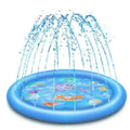 Piscina inflável com irrigação de água 0 movimentopet A 