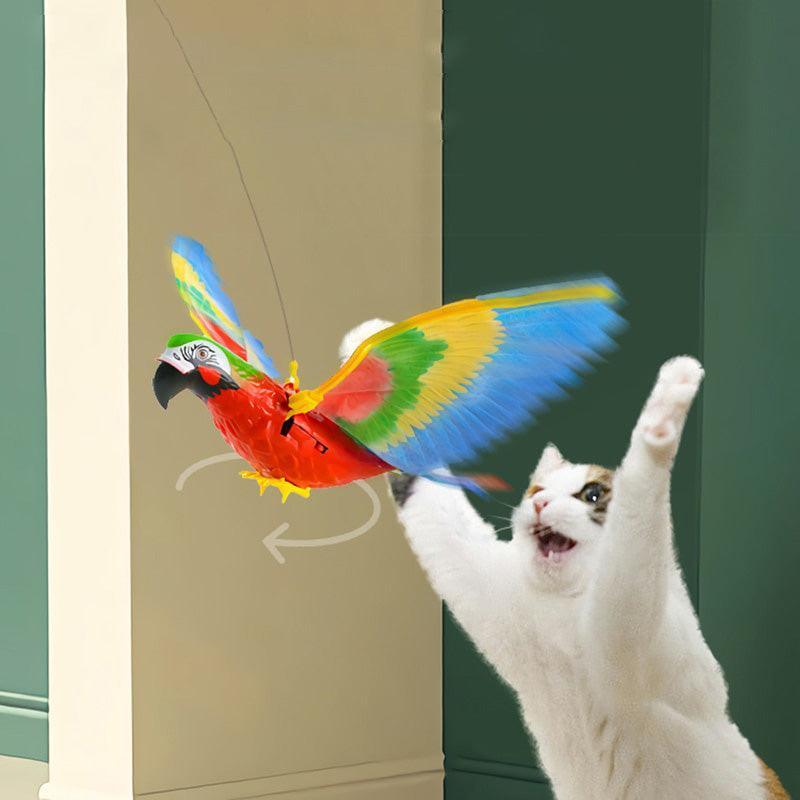 Brinquedo para Gatos Pássaro Elétrico - Movimento Pet 
